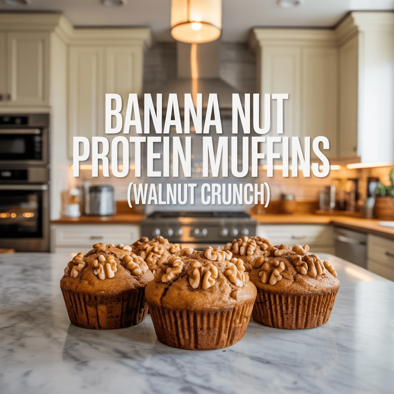 Banana Protein Muffins