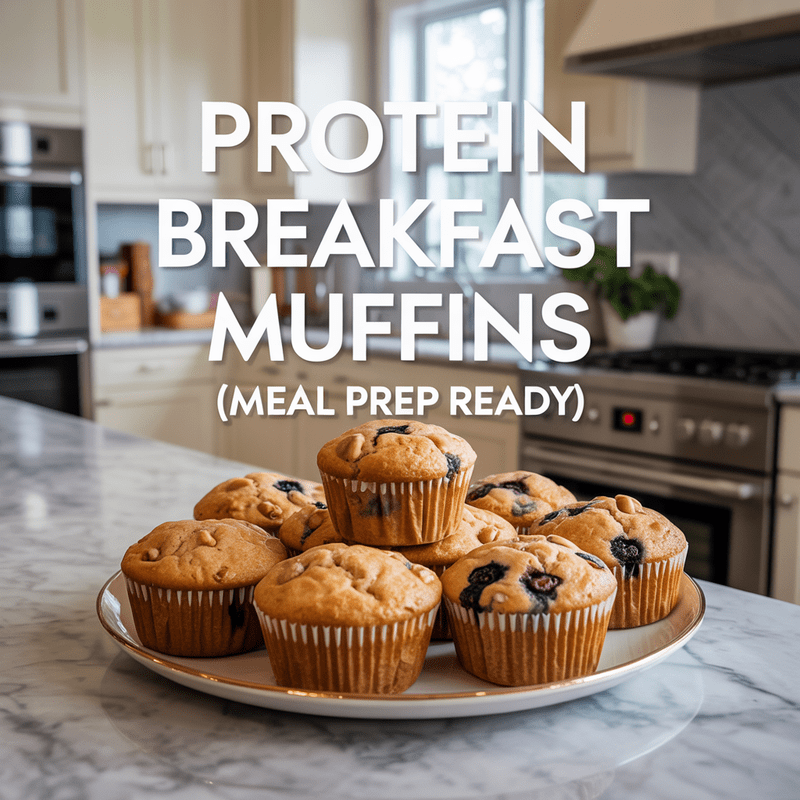 Banana Protein Muffins