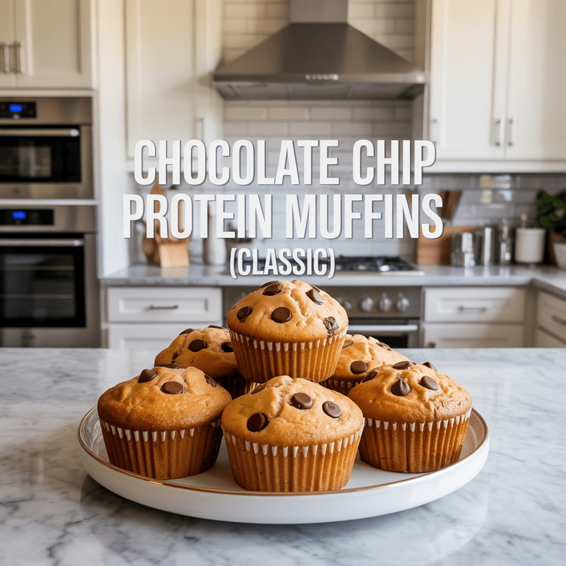 Banana Protein Muffins