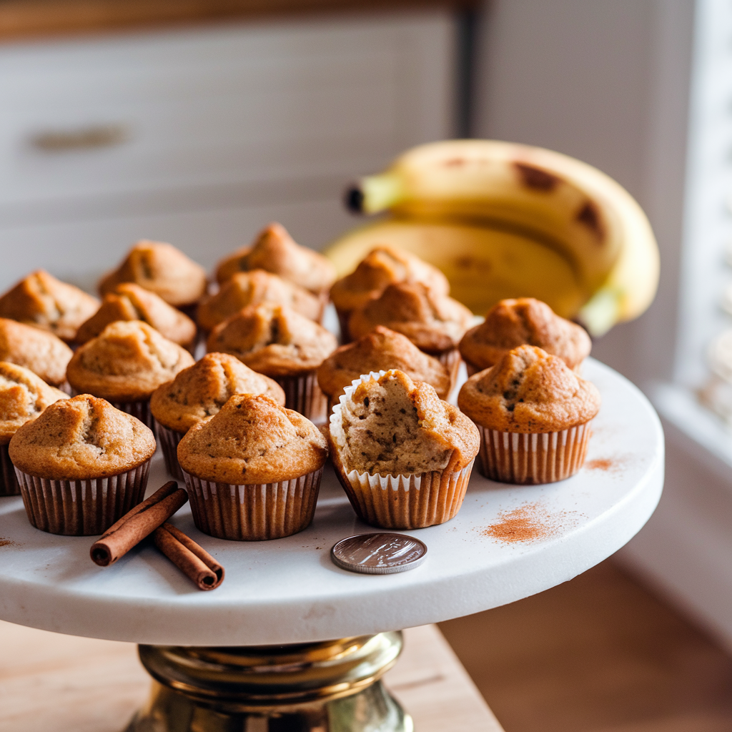 Oat-Free Banana Mini Protein Muffins