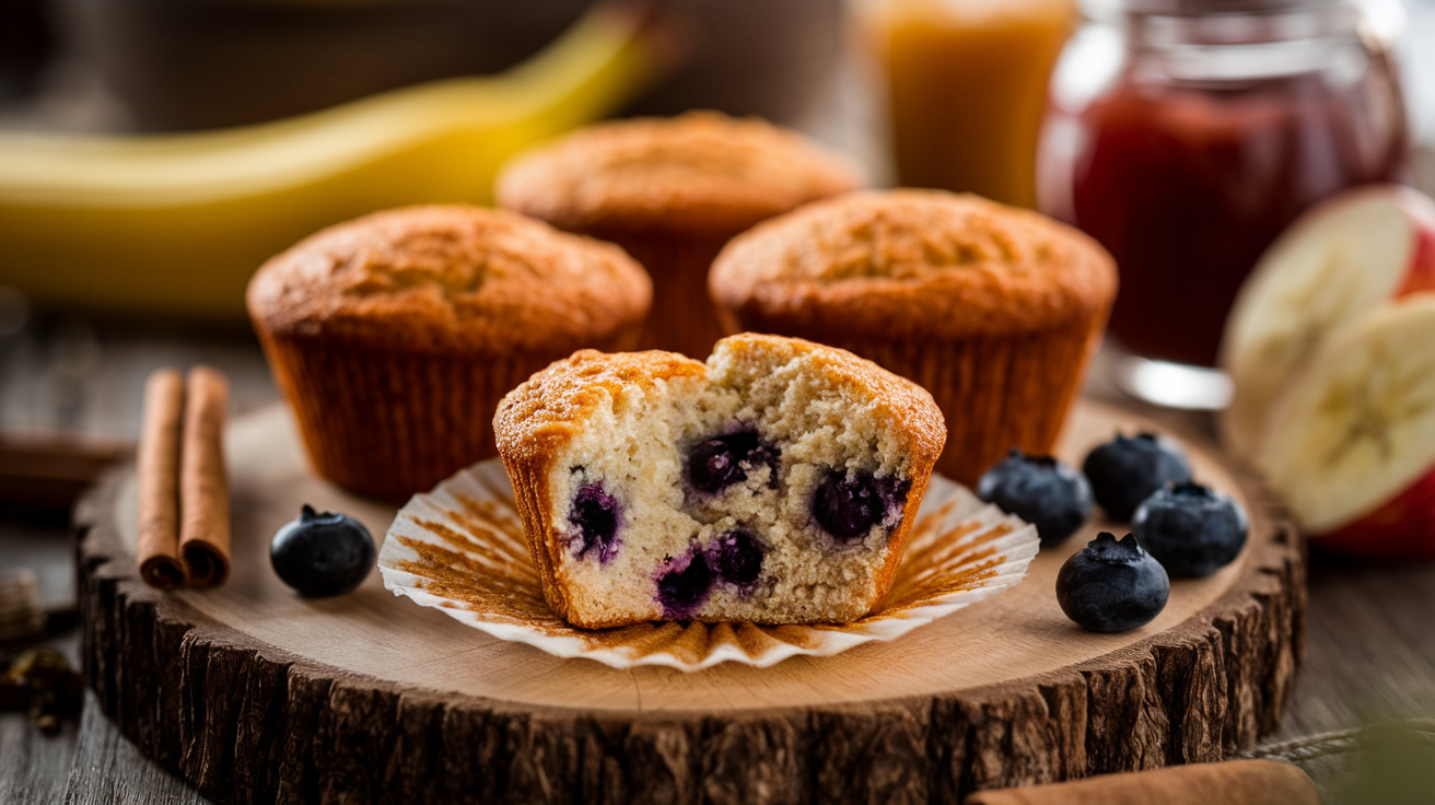 Zero-Oil Gut-Friendly Muffins